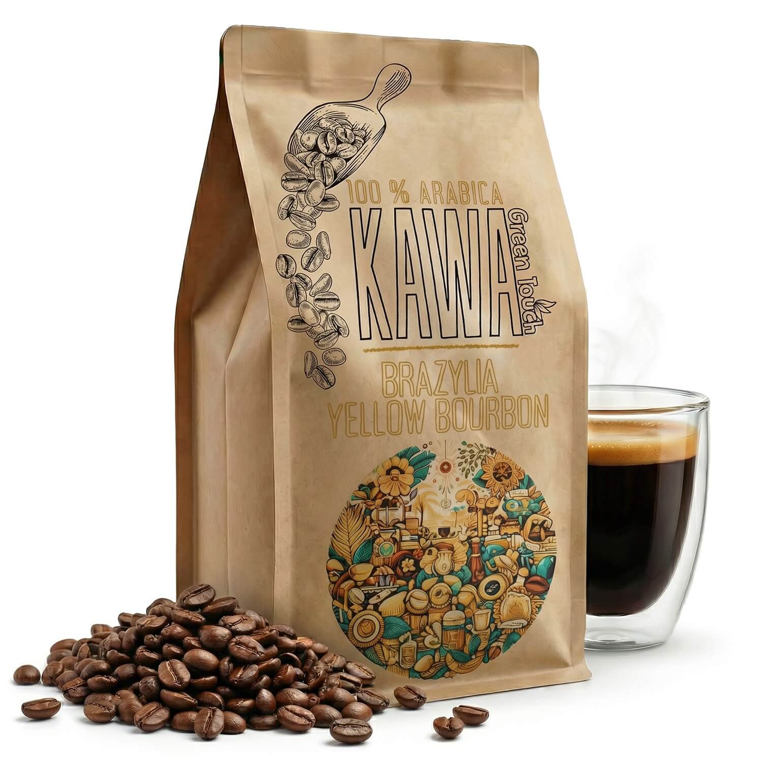Kawa Brazylia Yellow Bourbon 250 g