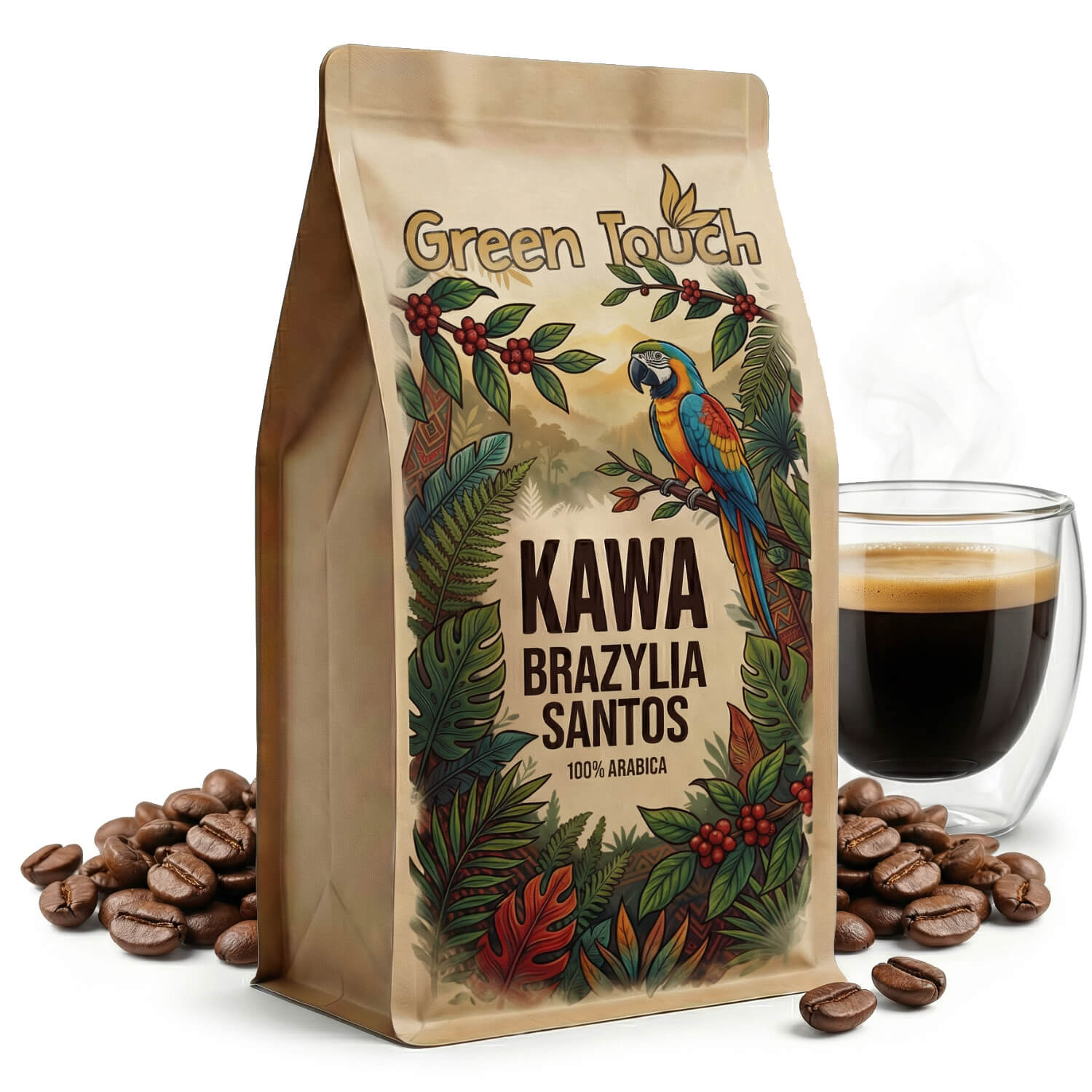 Kawa Brazylia Santos 1 kg
