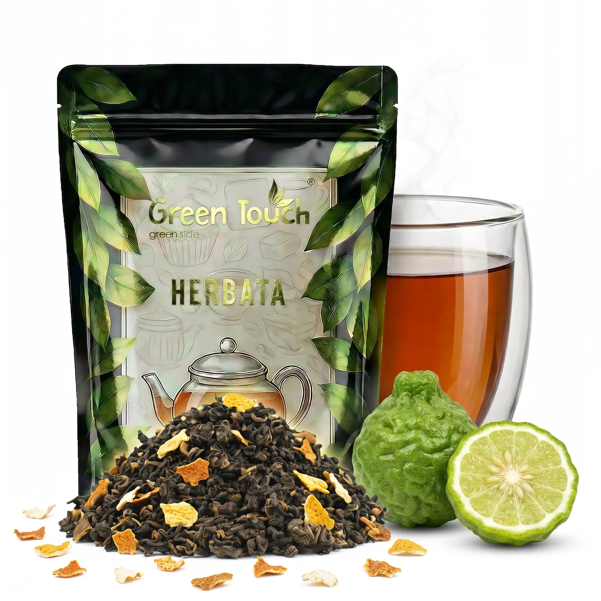 Earl Grey Crown 50 g herbata czarna liściasta Yun Ming premium z bergamotką