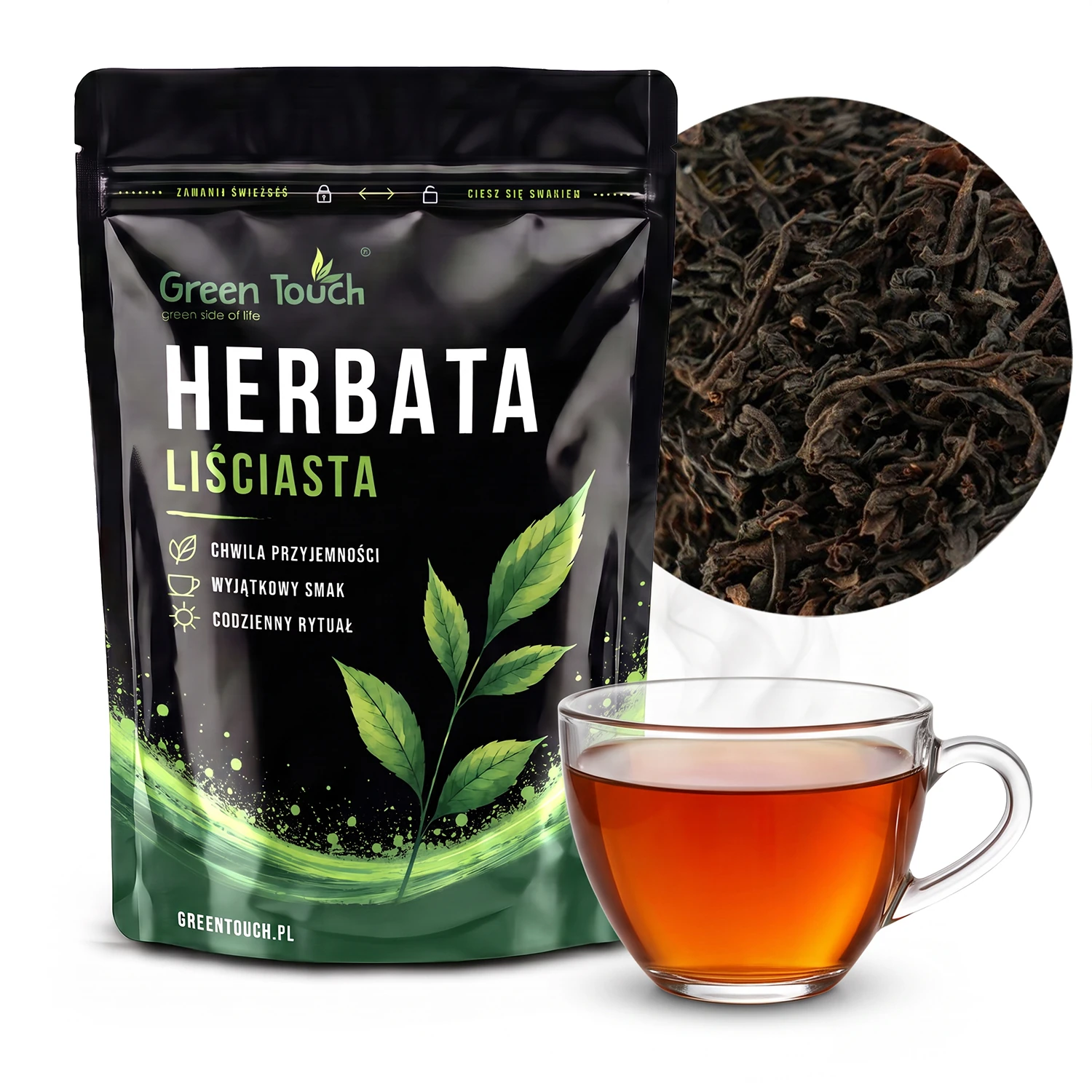 Lapsang Souchong 50 g czarna herbata liściasta wędzona chińska