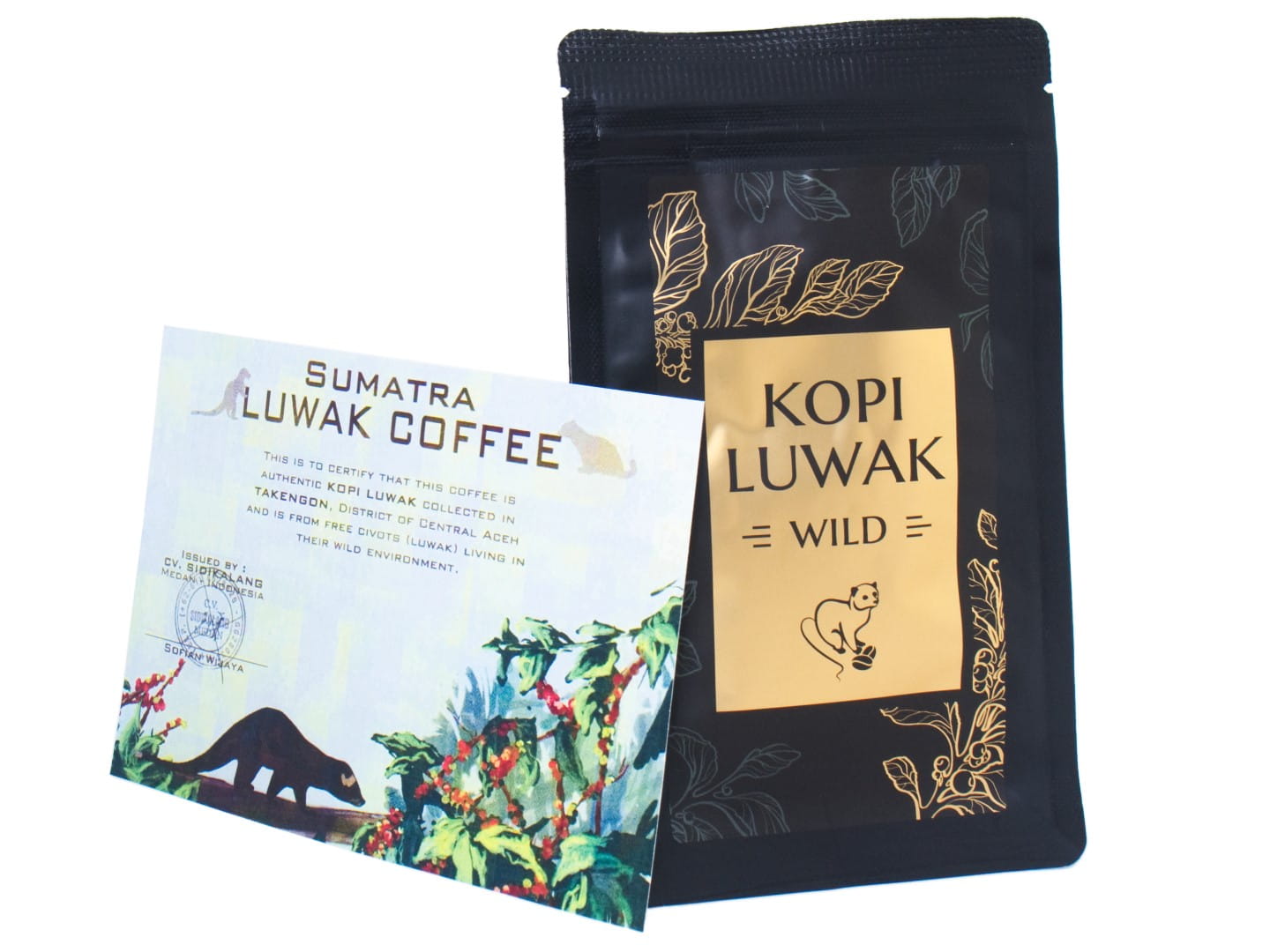Kawa ziarnista Kopi Luwak 50g wild sumatra